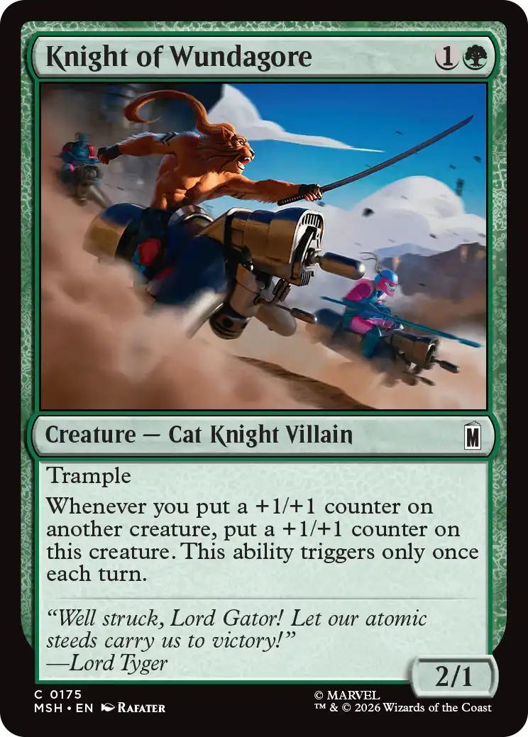Magic The Gathering | Knight of Wundagore | unknown #C.0175 | Common | NM · FOIL | EN