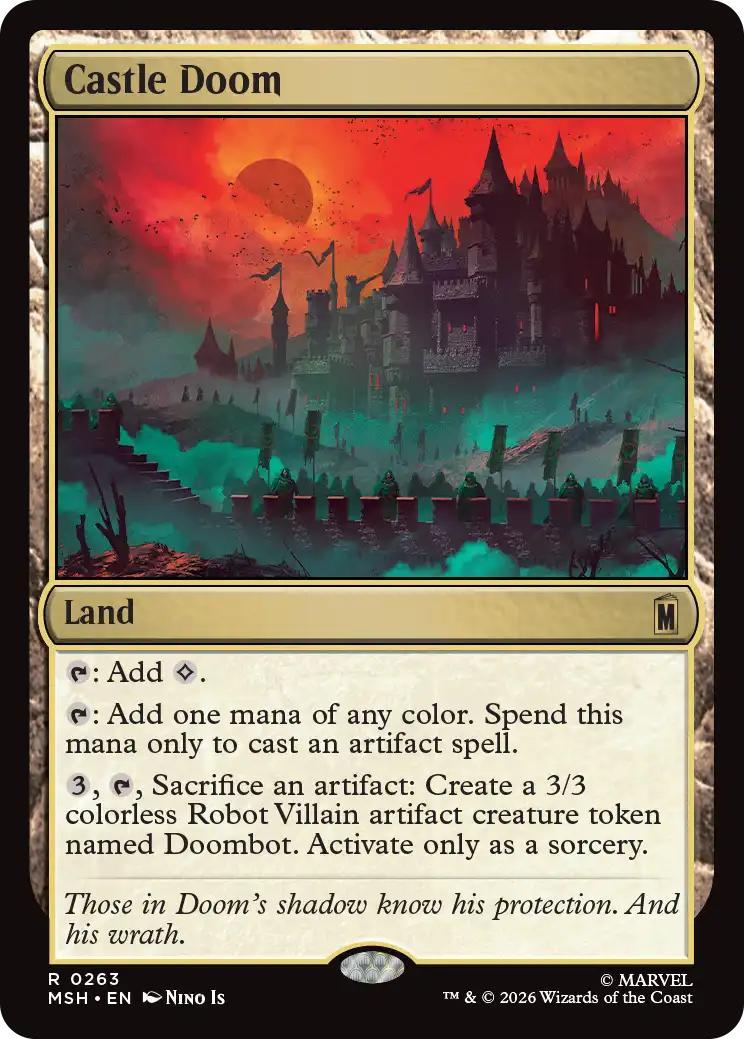 Castle Doom | Marvel Secret Lair #R0429 | Mythic | NM · FOIL | EN