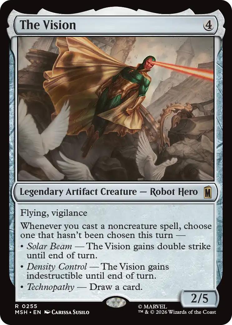 Magic The Gathering | The Vision | Marvel Secret Lair #255 | Mythic | NM | EN