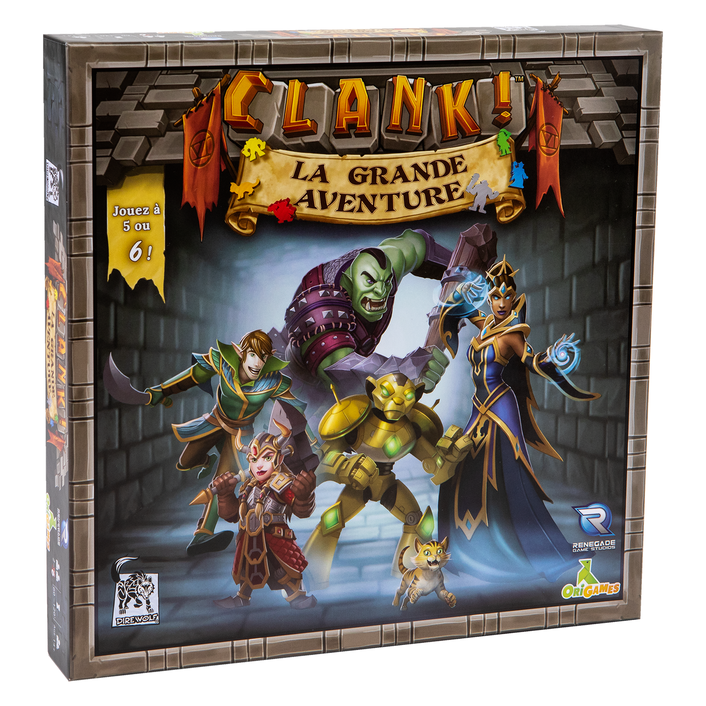 CLANK! - EXT. LA GRANDE AVENTURE