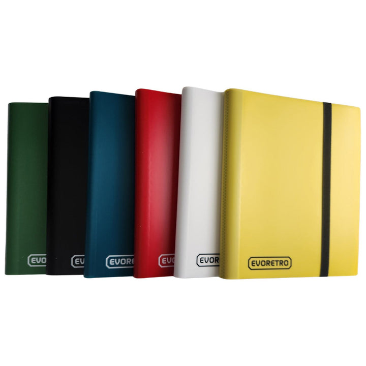 EVORETRO 9 Pocket Card Flex Portfolio | 360 Card Collector Folio Binder