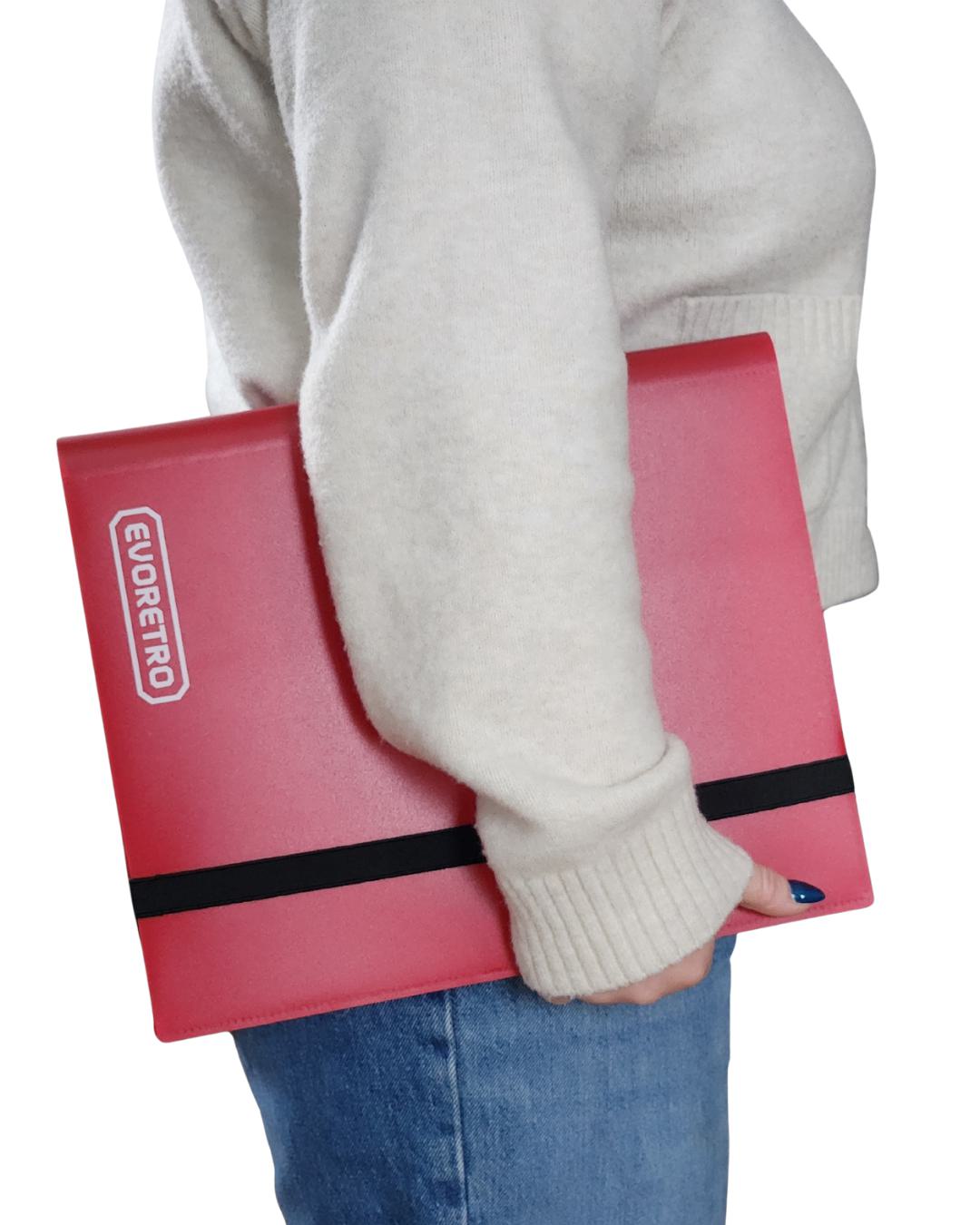 EVORETRO 9 Pocket Card Flex Portfolio | 360 Card Collector Folio Binder