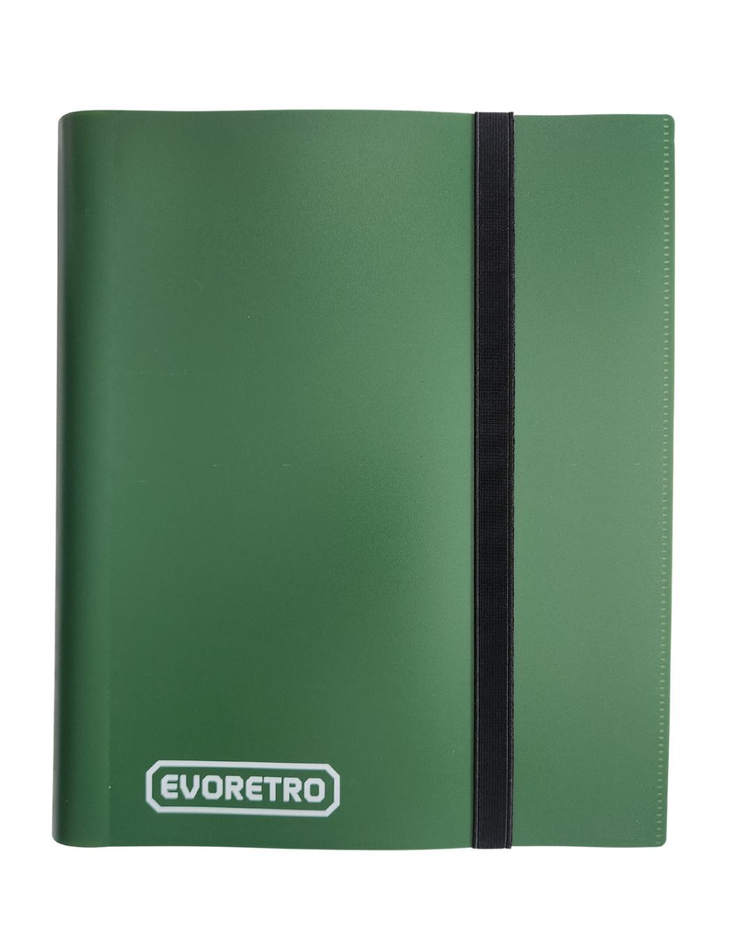 EVORETRO 9 Pocket Card Flex Portfolio | 360 Card Collector Folio Binder