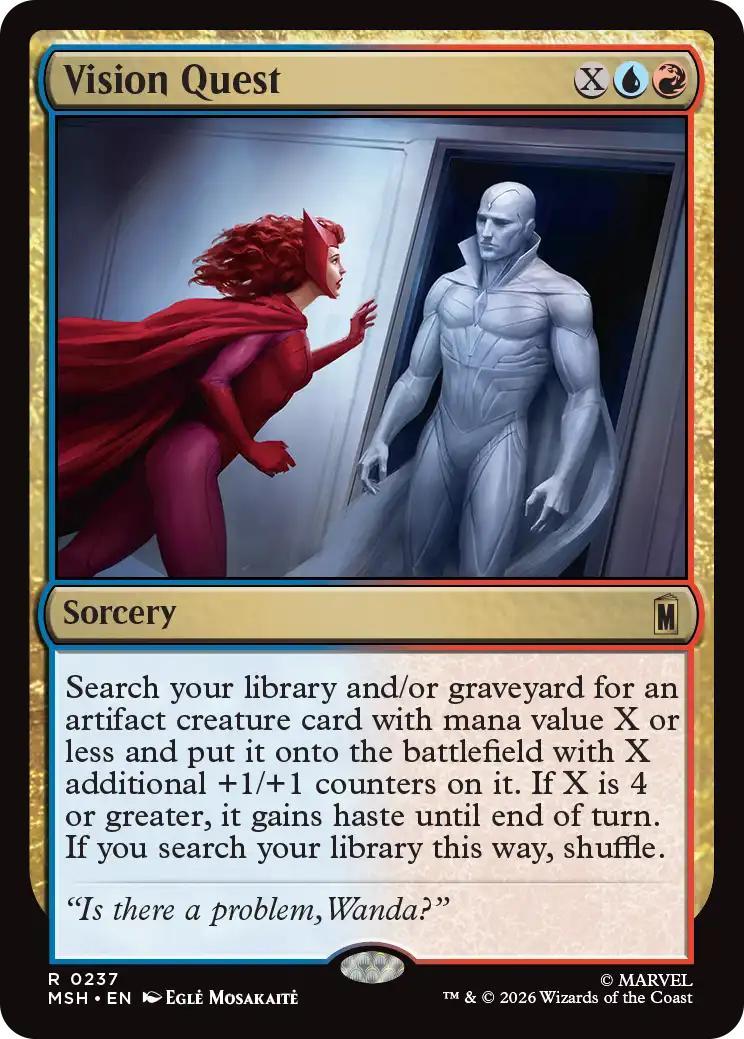 Magic The Gathering | Vision Quest | Unknown Set #0237 | Mythic | NM | EN