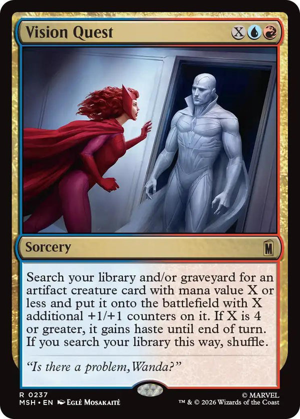 Magic The Gathering | Vision Quest | Unknown Set #0237 | Mythic | NM | EN