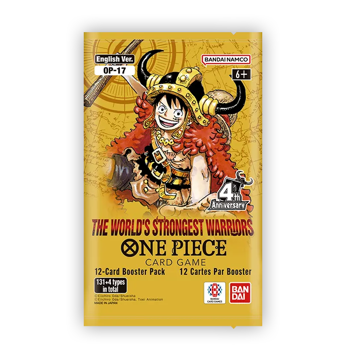 One Piece OP-17 The World's Strongest Warriors Booster Pack