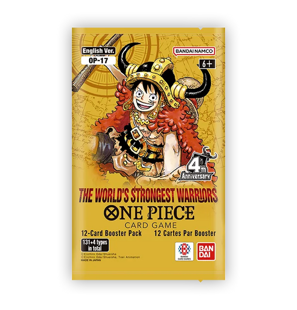 One Piece OP-17 · The World's Strongest Warriors · Booster à l'unité