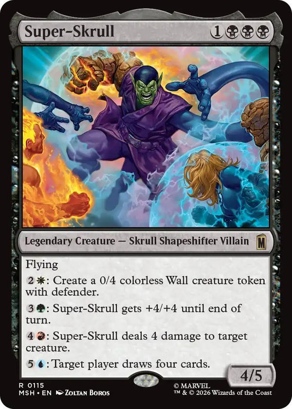 Magic The Gathering | Super-Skrull | Marvel #0115 | Mythic | NM | EN