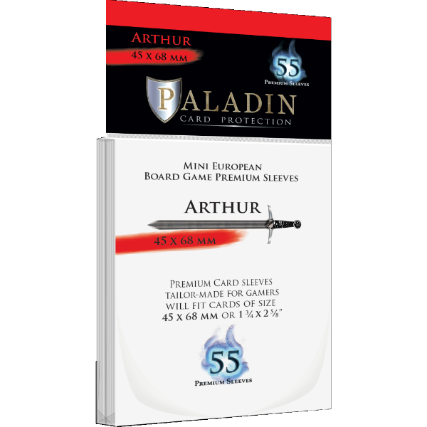 Paladin Sleeve - Arthur - 45x68