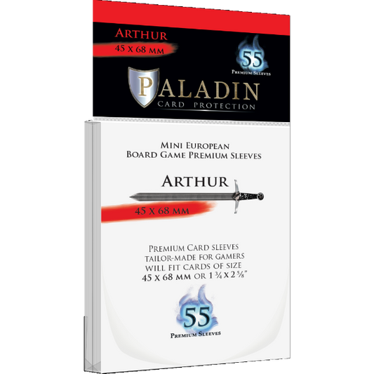 Paladin Sleeve - Arthur - 45x68