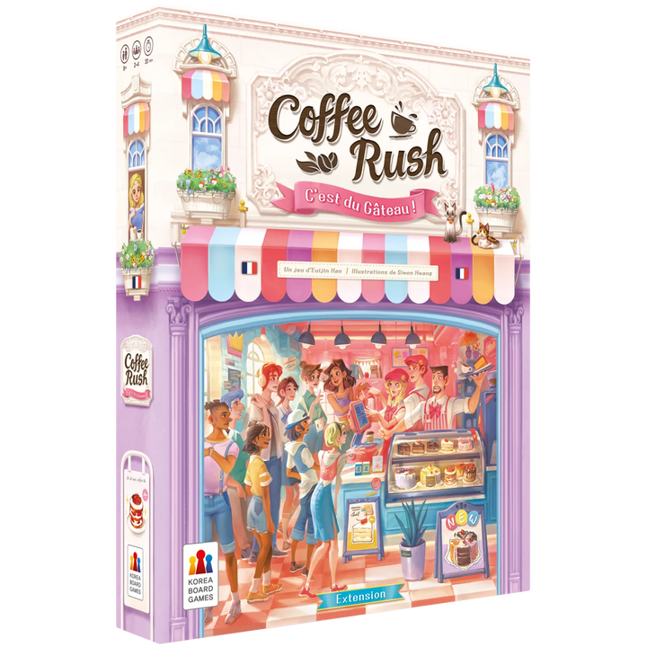 Coffee Rush - C'est du gâteau (FR) - extension | AdventureBox
