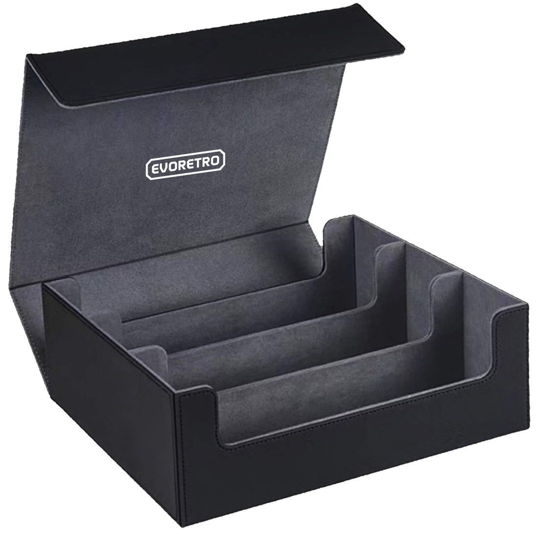 EVORETRO Magnetic Card Deck Storage Box - Holds 1800 Cards - vue 5