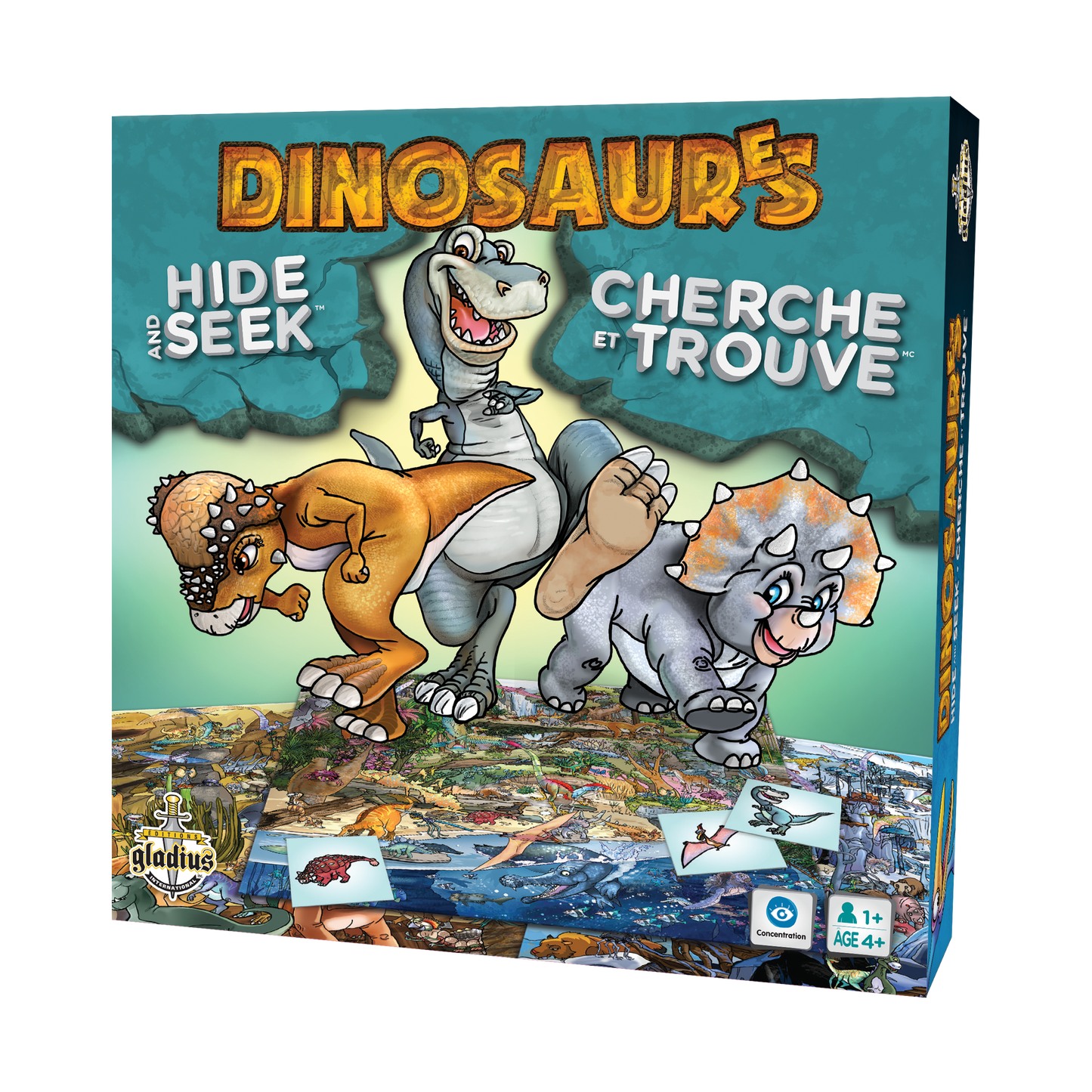 Cherche et Trouve : Dinosaure