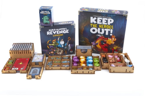 Insert Keep the Heroes Out + expansions