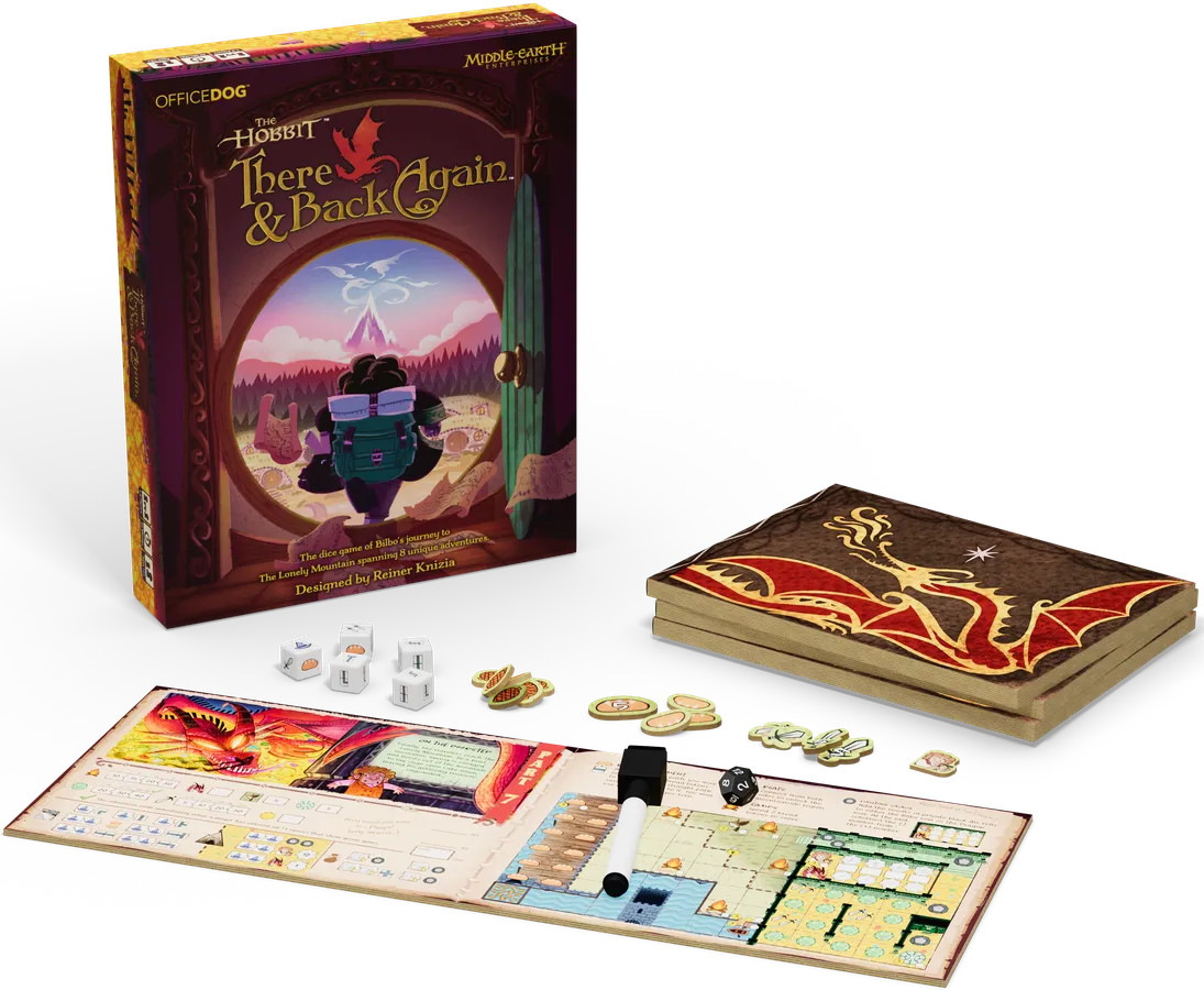 Le Hobbit: Histoire d’un aller et retour | Jeu de dés d'aventure | AdventureBox