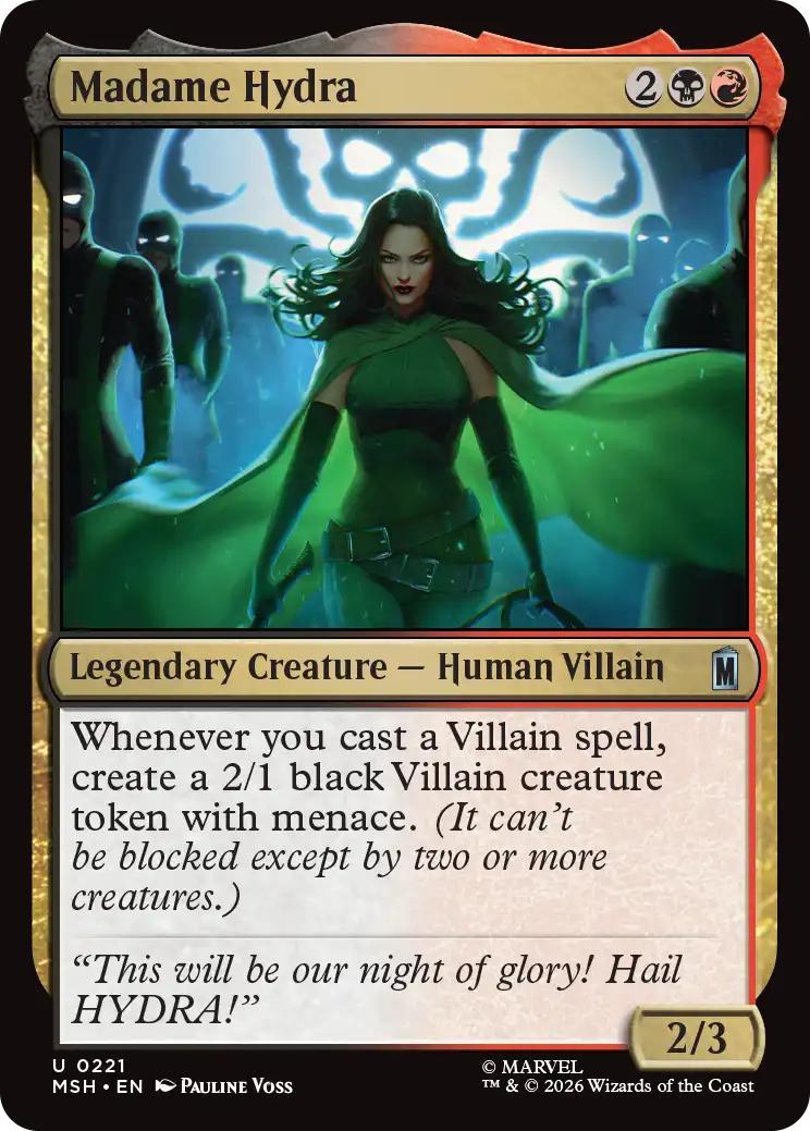 Magic The Gathering | Madame Hydra | Universes Beyond: Marvel #021 | Mythic | NM | EN