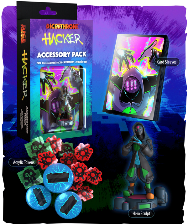 Dice Throne · Accessory Pack Hacker (Nexus) [Précommande]