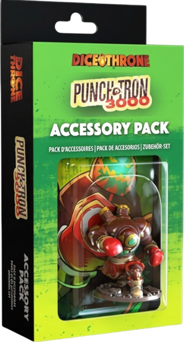 Dice Throne · Accessory Pack Punch-A-Tron 3000 (Nexus) [Précommande]