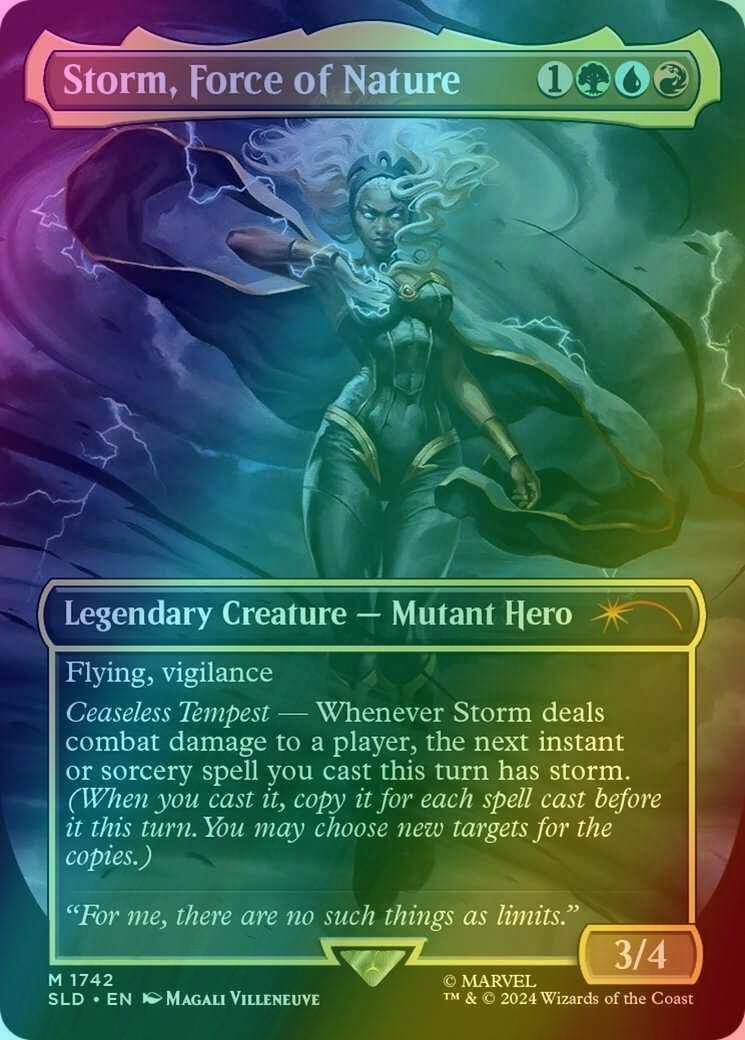 Magic The Gathering | Storm, Force of Nature | Marvel #094 | Mythic | NM · FOIL | EN