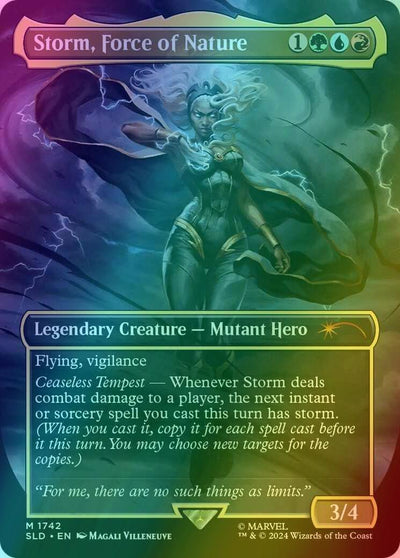 Magic The Gathering | Storm, Force of Nature | Marvel #094 | Mythic | NM · FOIL | EN
