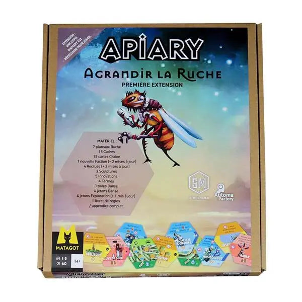 Apiary - ext. Agrandir la ruche (fr) - AdventureBox | Jeux de Société