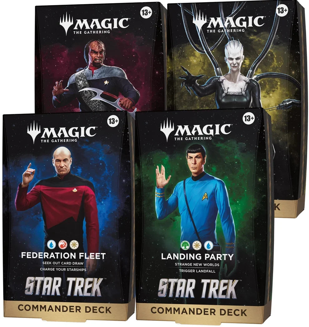 MTG · Star Trek · Commander Decks (ensemble de 4)