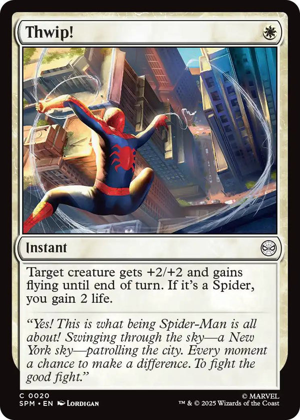Magic The Gathering | Thwip! | Universes Beyond: Marvel #C 0780 | Common | NM | EN