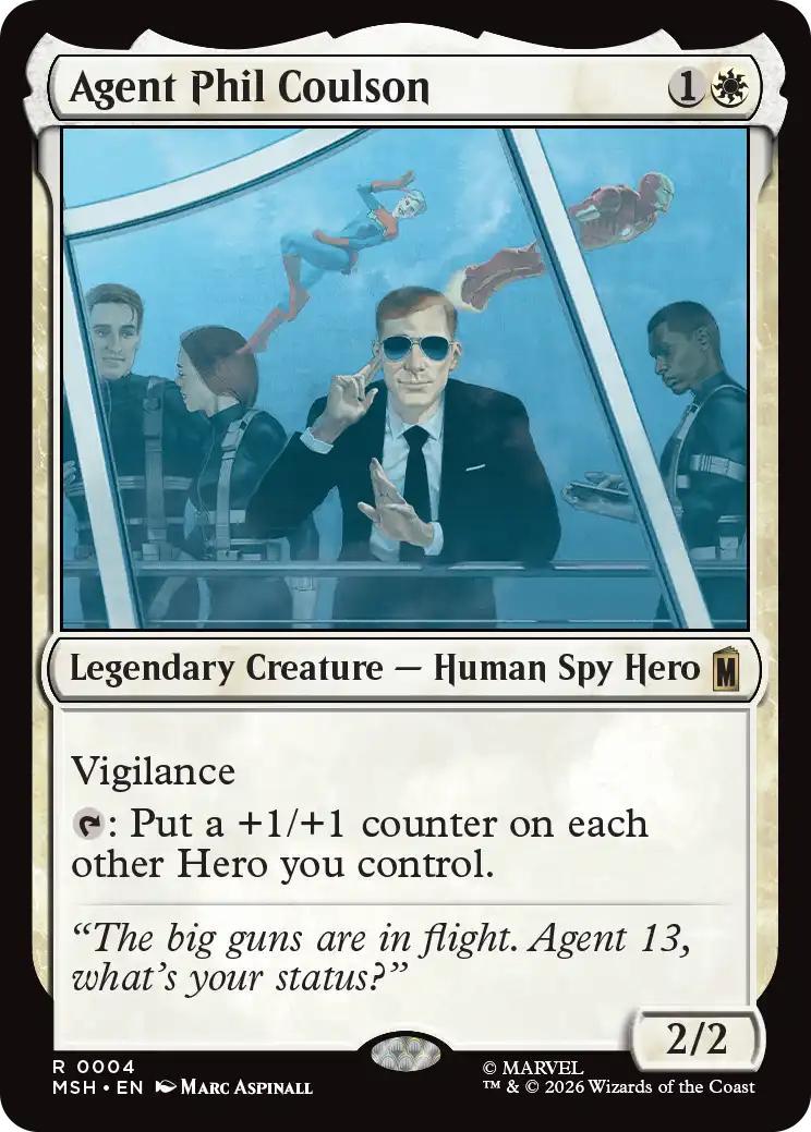 Unknown | Agent Phil Coulson | unknown #R 0004 | Legendary | NM | EN