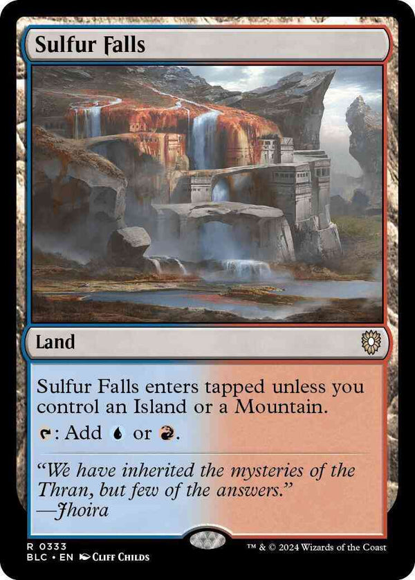 Magic The Gathering | Sulfur Falls | Unknown #0496 | Rare | NM | EN