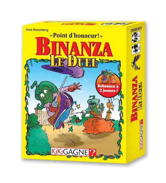 Binanza - Le duel (FR) - AdventureBox | Jeux de Société