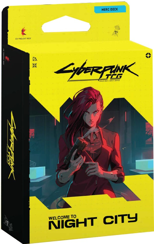 Cyberpunk TCG Welcome to Night City Starter Deck The Heist