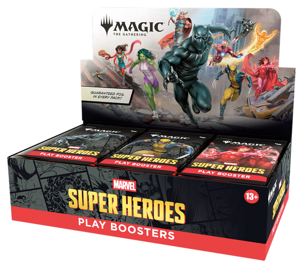 MTG Marvel Super Heroes - Play Booster Display (30 packs) | EN | Précommande 26 juin 2026