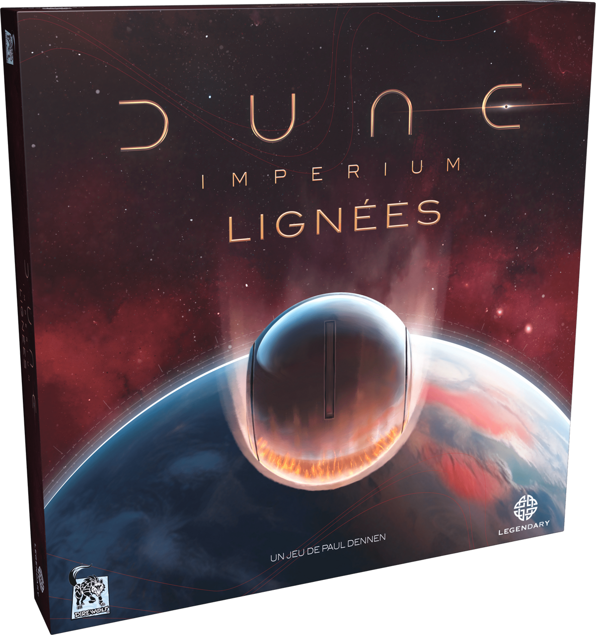 Boîte du jeu de société Dune Imperium : Extension Lignées - FR - 1-4 joueurs, 90 min +, 12 ans+ | AdventureBox