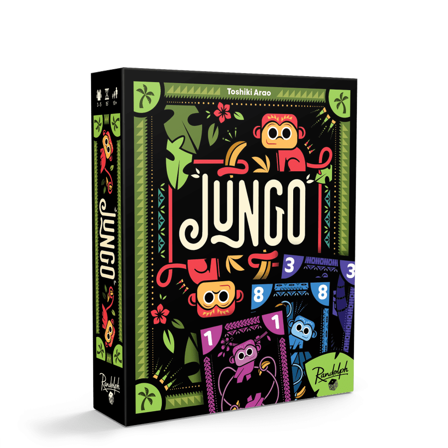 Boîte du jeu de société Jungo - ML - 2-5 joueurs, 15 min, 8 ans+ | AdventureBox