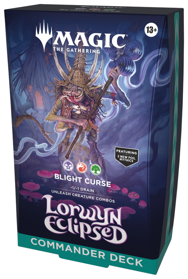Magic : The Gathering – Lorwyn Éclipsé : Blight Curse | Deck Commander Précon
