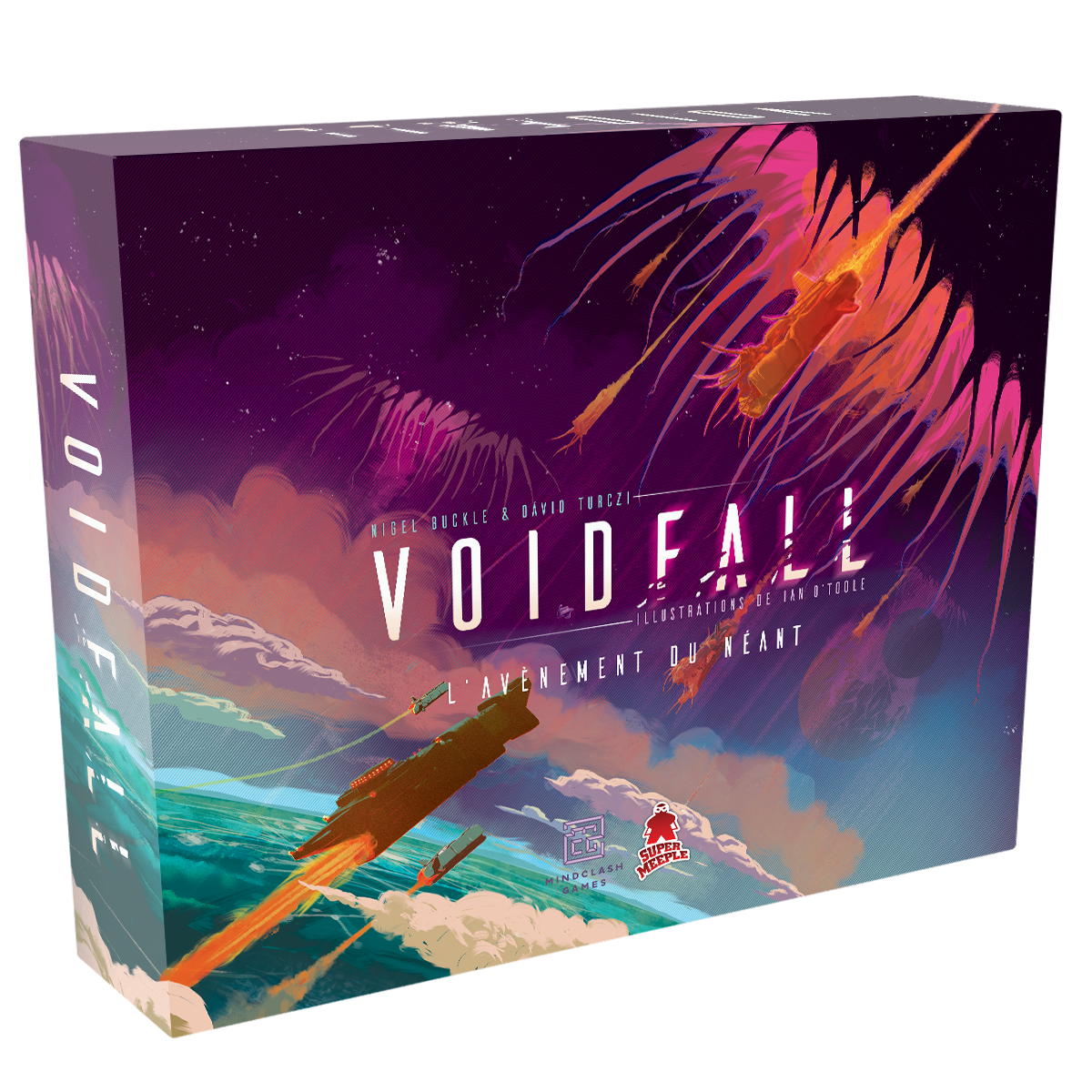 Boîte du jeu de société Voidfall - FR - 1-4 joueurs, 90 - 240 min, 15 ans+ | AdventureBox