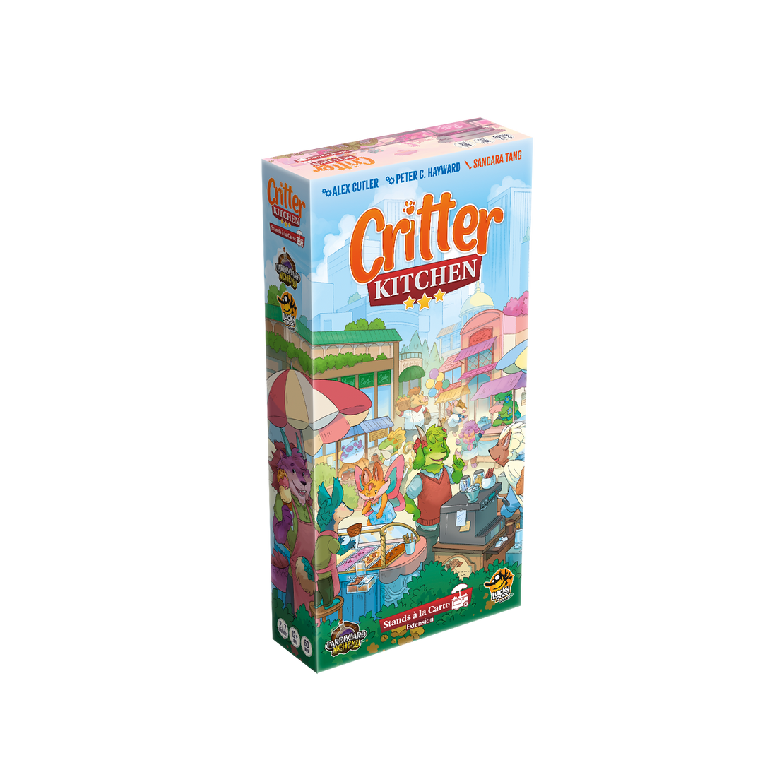 Boîte du jeu de société Critter Kitchen – Ouvrez le meilleur resto en ville (extension) | AdventureBox