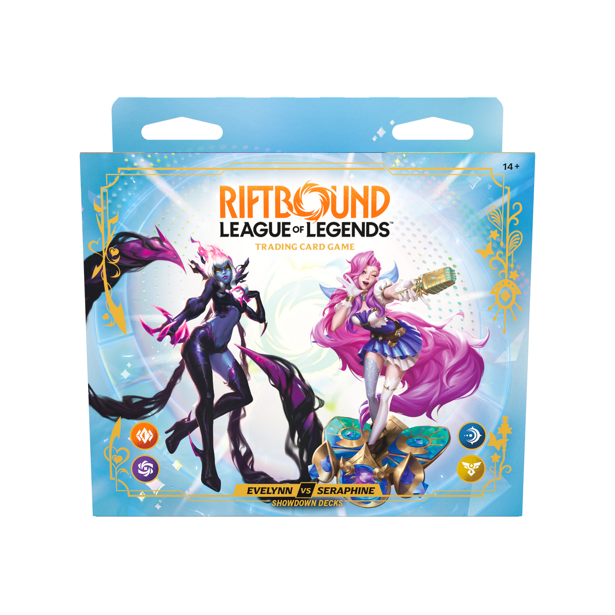 Riftbound League of Legends TCG · Radiance · Showdown Deck Evelynn vs Seraphine (2 decks) (EN)
