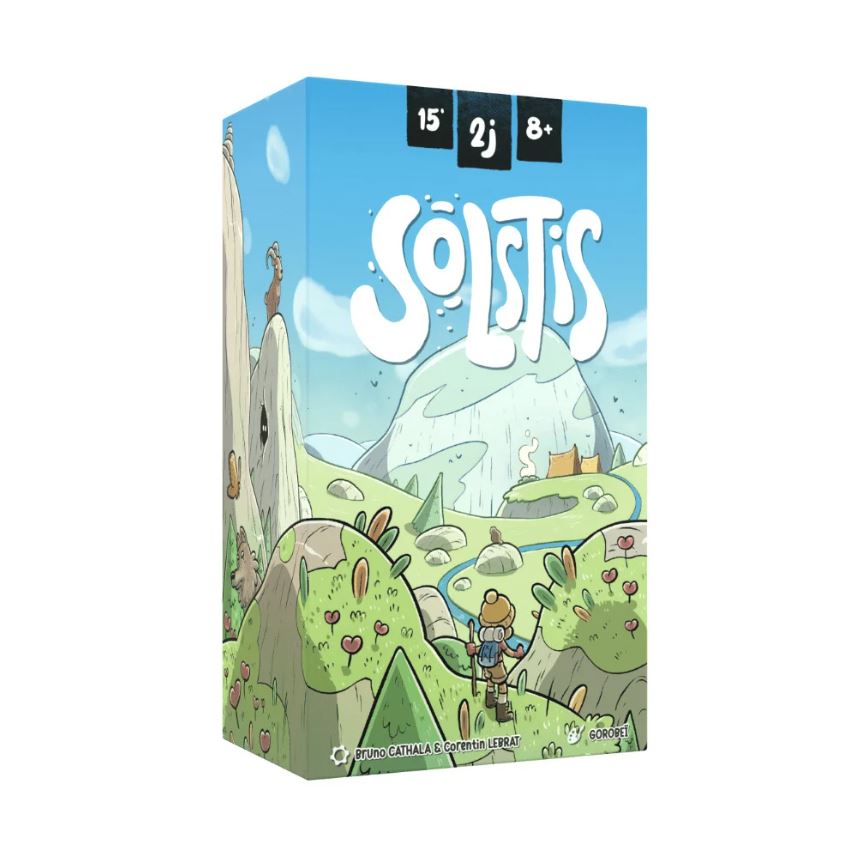 Boîte du jeu de société Solstis - ML : Un Jeu de Société Palpitant - 1-2 joueurs, 15 min, 8 ans+ | AdventureBox