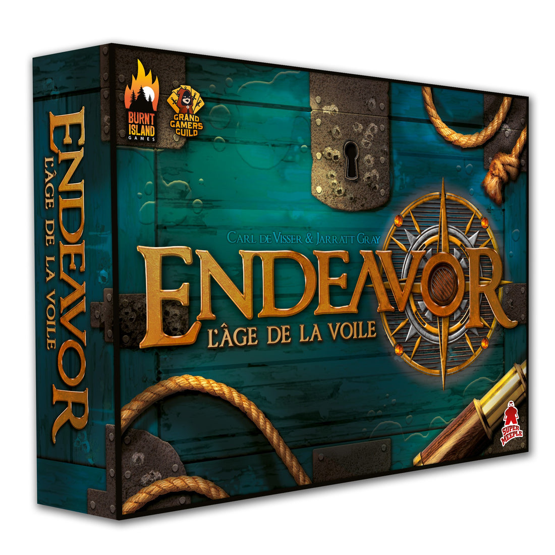 Boîte du jeu de société Endeavor : L'âge de la Voile - FR - 2-5 joueurs, 60 - 90 min, 13 ans+ | AdventureBox