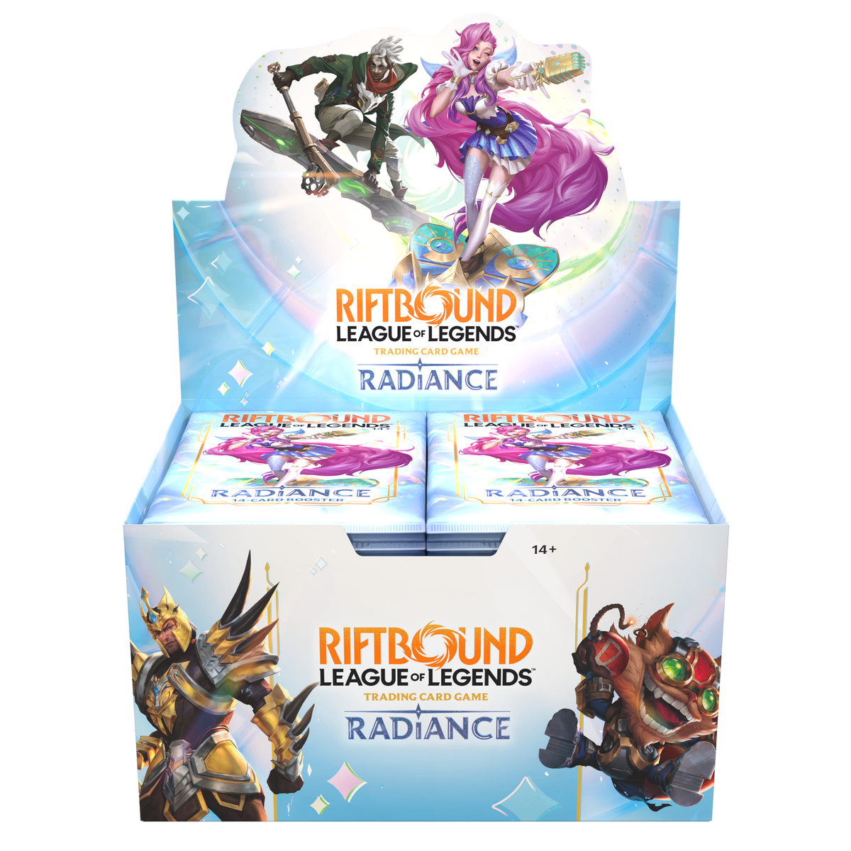 Riftbound League of Legends TCG · Radiance · Booster Display 24 packs (EN)