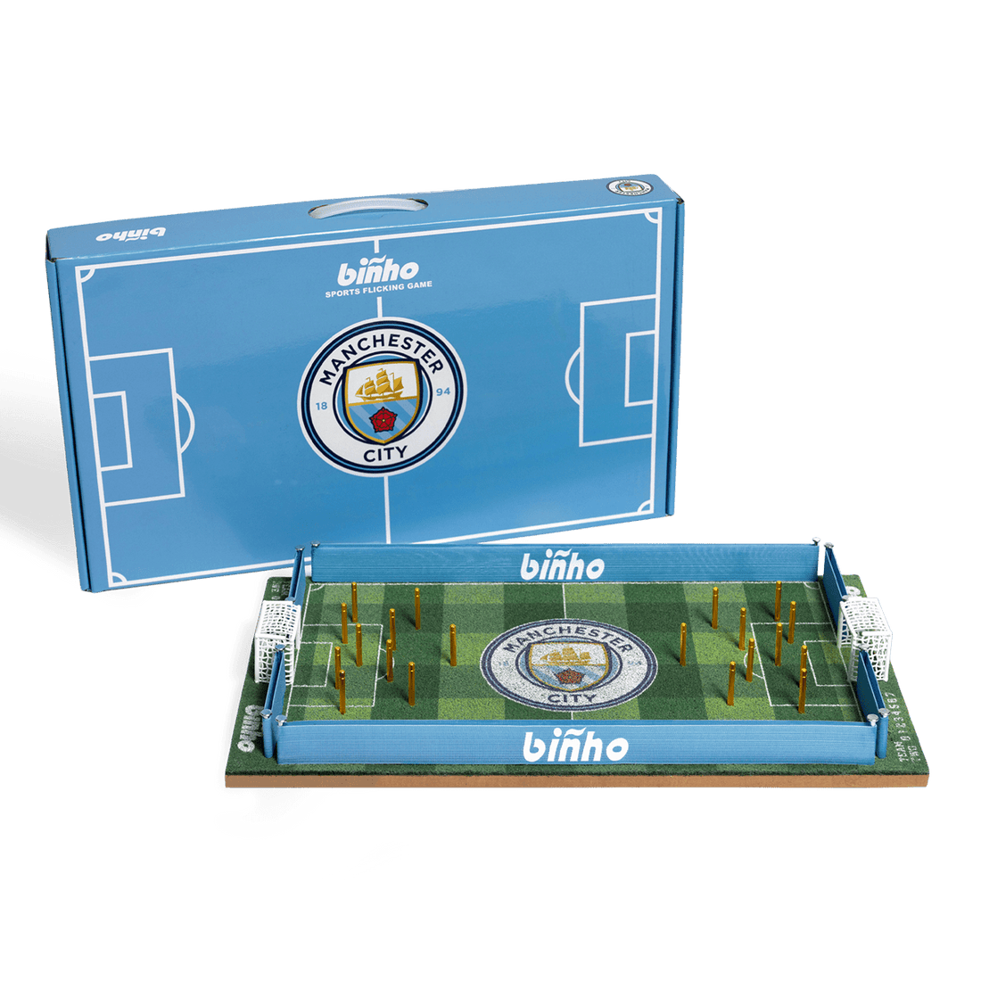 Binho Board Manchester City FC - Édition Officielle Man City | AdventureBox
