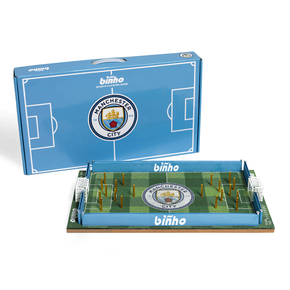 Binho Board Manchester City FC - Édition Officielle Man City | AdventureBox