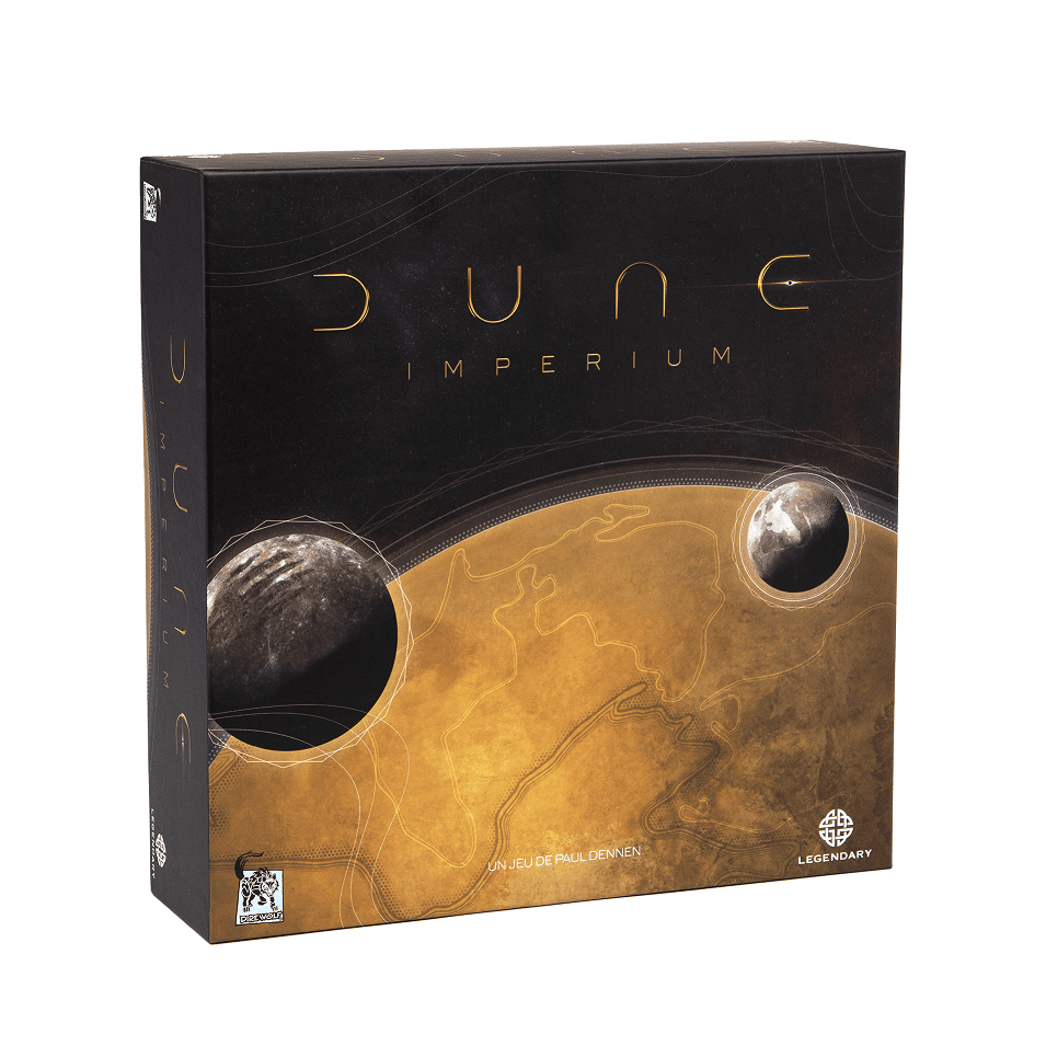 Boîte du jeu de société Dune Imperium - FR - 1-4 joueurs, 60 - 120 min, 14 ans+ | AdventureBox