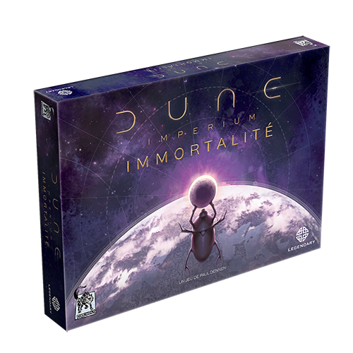 Boîte du jeu de société Dune Imperium - Immortalité - FR - 1-4 joueurs, 60 - 120 min, 13 ans+ | AdventureBox