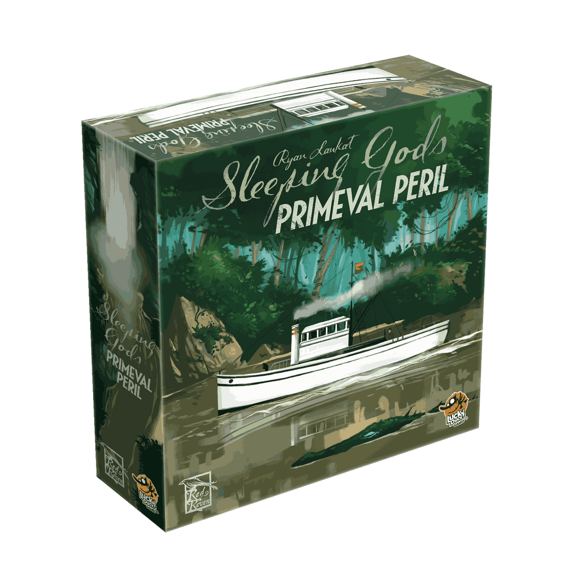 Boîte du jeu de société Sleeping Gods : Primeval Peril - FR - 1-4 joueurs, 60 - 120 min, 13 ans+ | AdventureBox