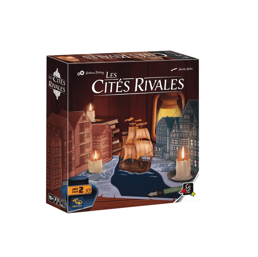 Cités Rivales - FR-AdventureBox | Jeux de Société