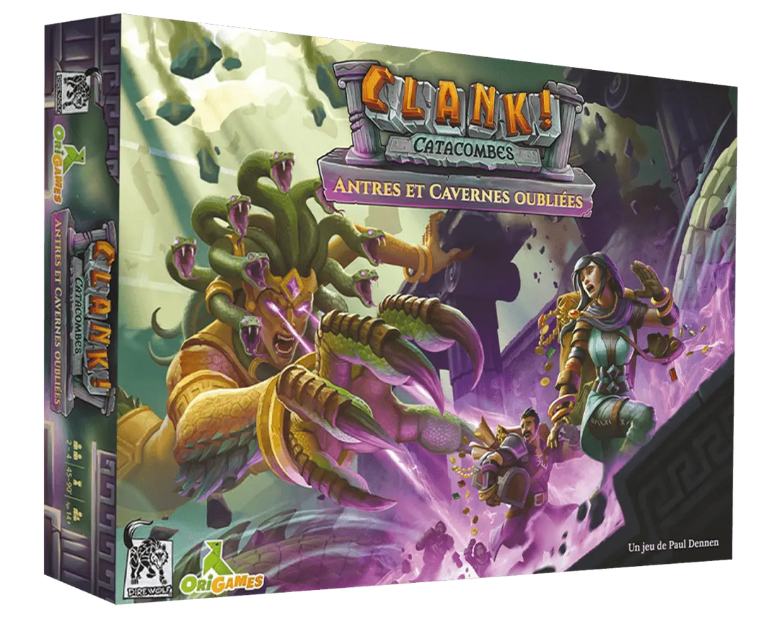 CLANK! - CATACOMBES - EXT. ANTRES ET CAVERNES OUBLIÉES - AdventureBox | Jeux de Société