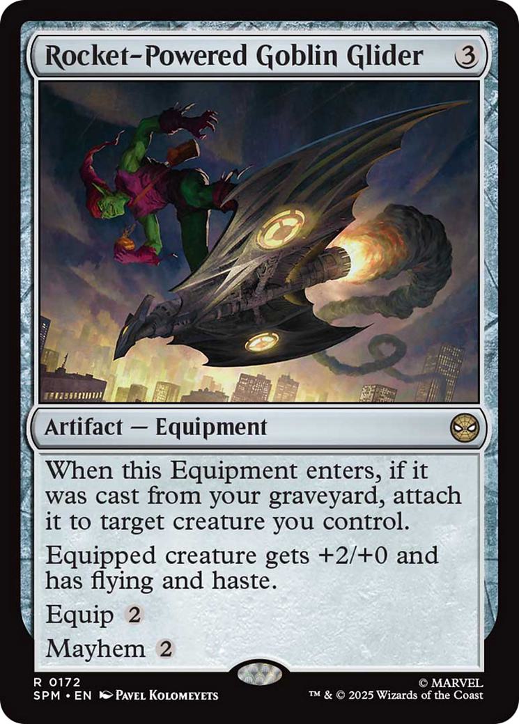 Rocket-Powered Goblin Glider | Mystery Booster #R 0825 | Rare | NM · FOIL | EN