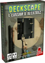 DECKSCAPE - Lévasion dAlcatraz - FR - AdventureBox | Jeux de Société